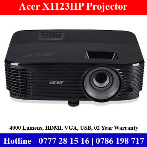 Acer X1123HP Projector Sri Lanka Price. 4000 Lumens Outdoor Acer X1123HP Projector Sri Lanka Price. 4000 Lumens Outdoor
