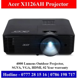 Acer X1126AH Projector Sri Lanka Price. Acer XGA 4000 Lumens Projector Acer X1126AH Projector Sri Lanka Price. Acer XGA 4000 Lumens Projector