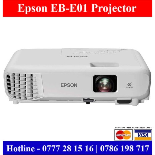 Epson EB-E01 Projector Sri Lanka Price. XGA Outdoor Projector Epson EB-E01 Projector Sri Lanka Price. XGA Outdoor Projector